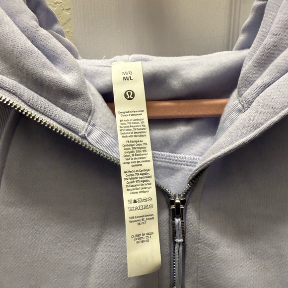 Lululemon scuba oversized Full zip Hoodie NWT - Picture 12 of 16